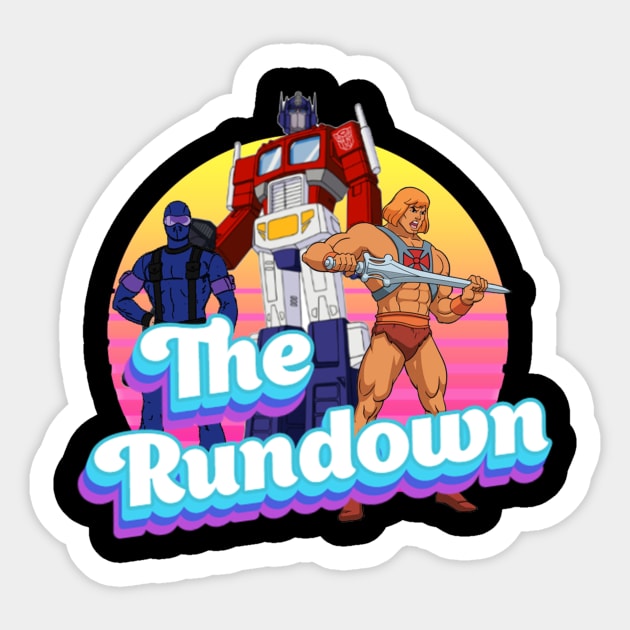 The Rundown Sticker by Rennavision